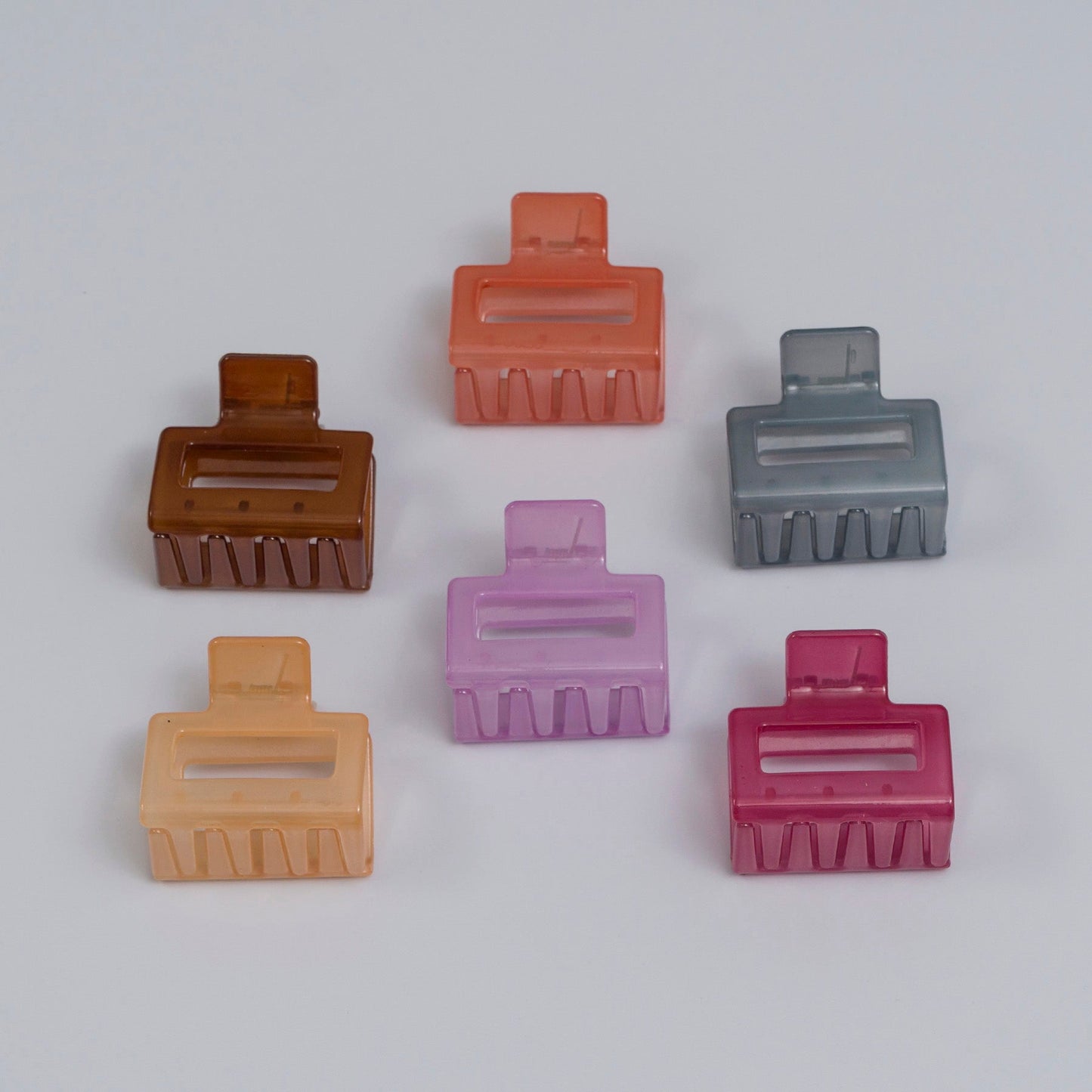 Square Hair claw (12Pcs) - UBKWS1037