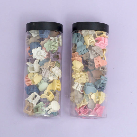 Mini matt hair claws (12 Bottles) - UBKWS980