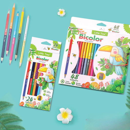 Bicolour Double Sided Colour Pencil