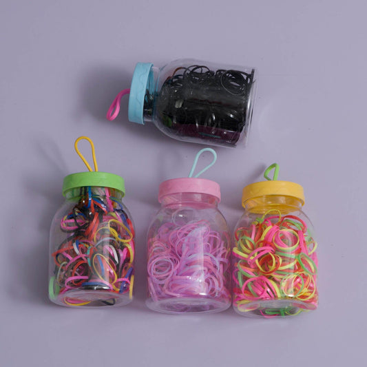 Kids Disco hair ties with Bottle (Pack of 12) - UBKWS1017