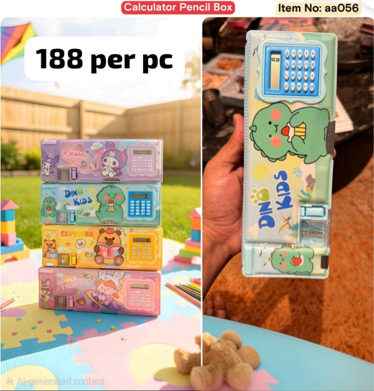 Calculator Pencil Box