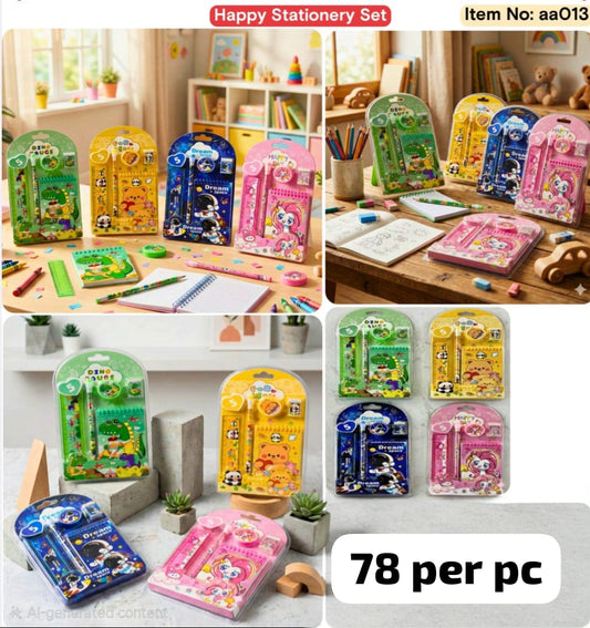 Happy Stationery Set