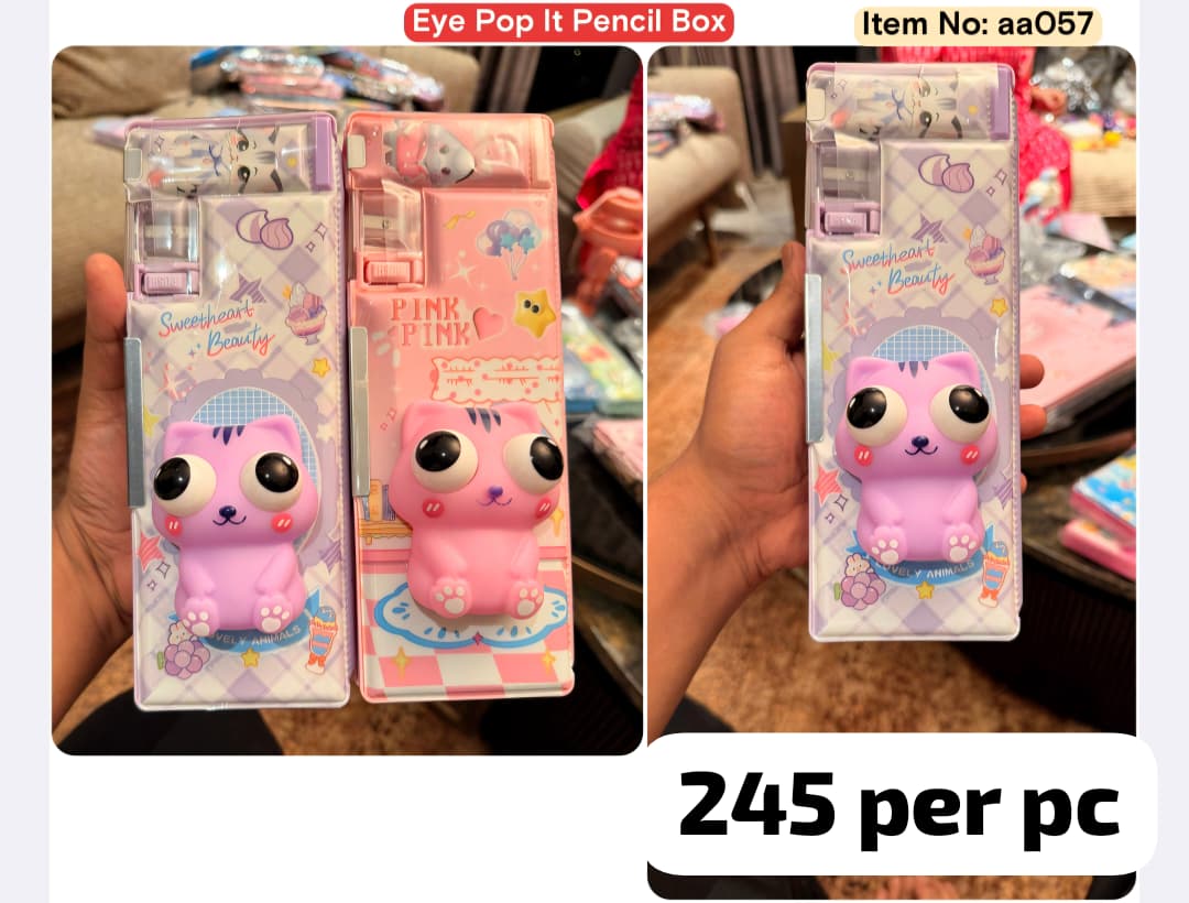 Eye Pop It Pencil Box