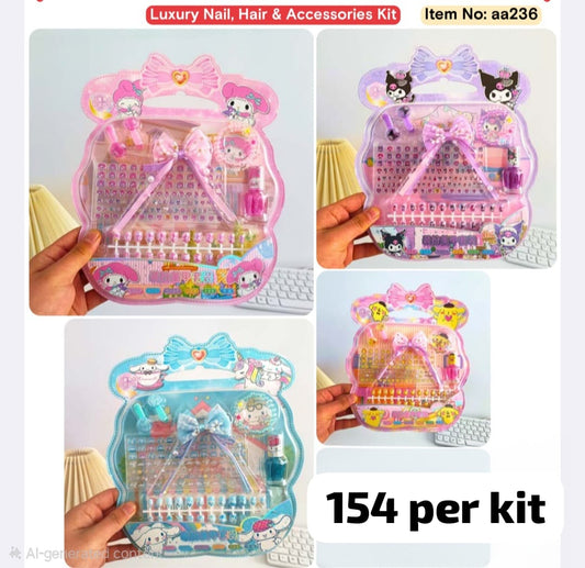 Luxury Nail, Hair & Accessories Kit